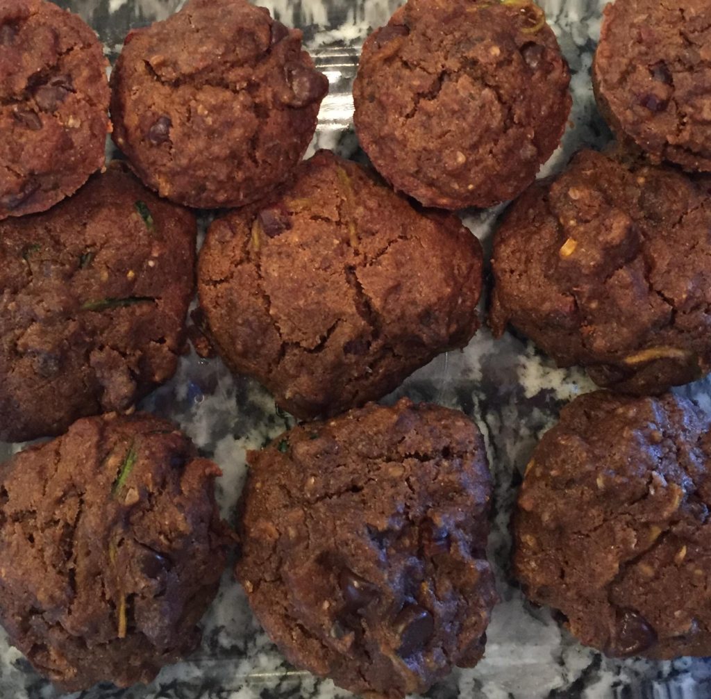 Jodi's Chocolate Zucchini Oatmeal Chocolate Chip Cookies - Healthy with ...